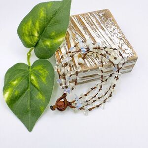 Opalite Crystal Chips Bracelet